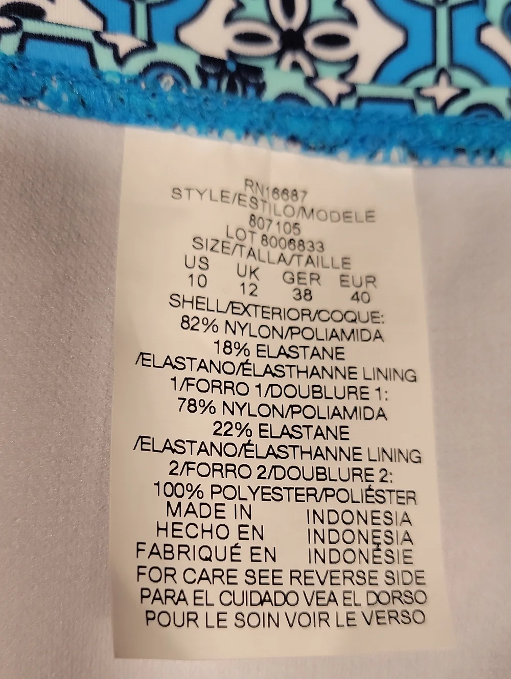 Swim Solutions surplice criss cross one piece swimsuit, NWT